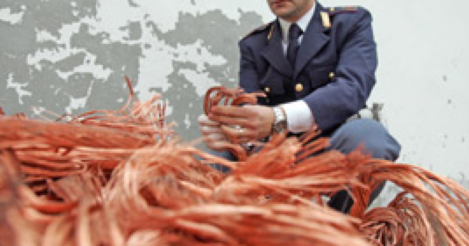 Colpo gobbo ai predoni di rame: obbligo di dimora per cinque foggiani