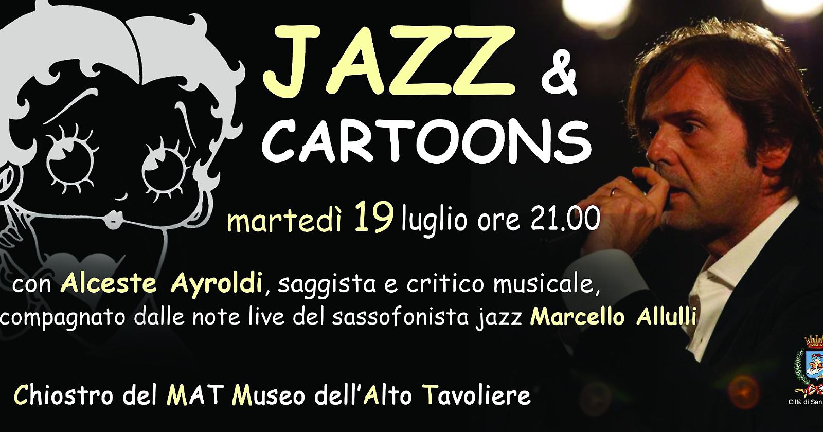 Jazz & cartoons: Alceste Ayroldi e Marcello Allulli a San Severo