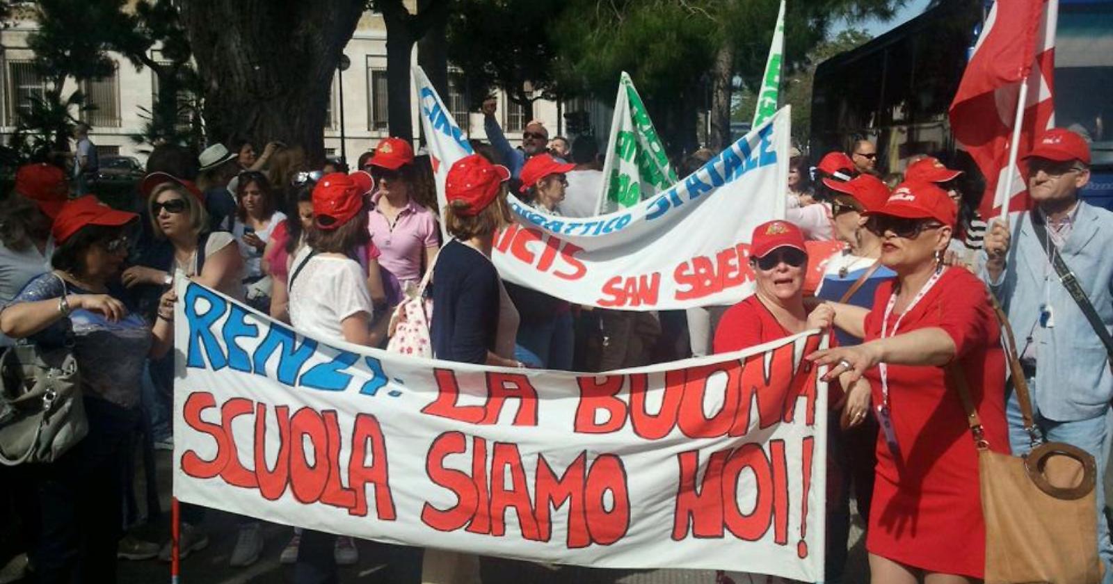 La buona scuola di Renzi: esodo per 502 insegnanti foggiani