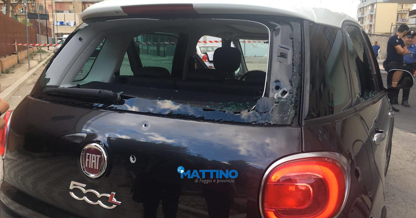 Viale Candelaro, agguato al capo mafia Roberto Sinesi: vivi per miracolo, lui, il nipotino e la figlia