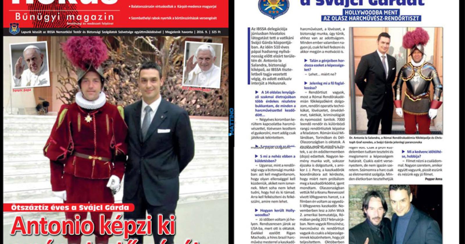E in Ungheria il foggiano Antonio La Salandra diventa una star