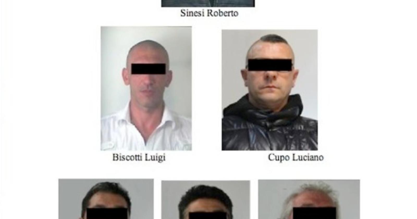 Operazione "Saturno 2": nessuna scarcerazione per il boss Sinesi e i suoi accoliti