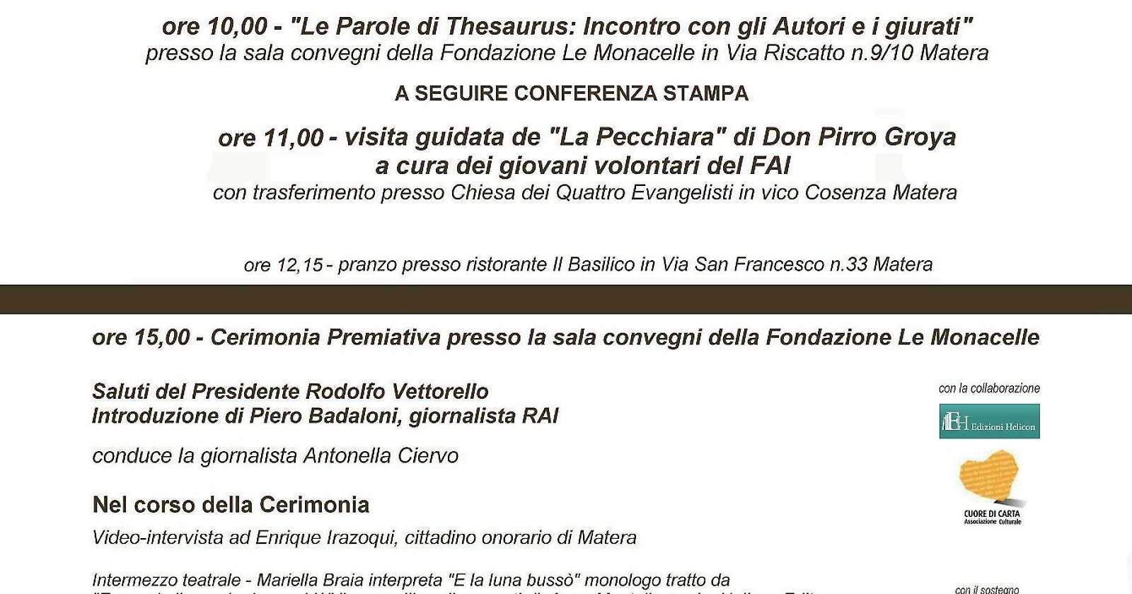 thesaurus matera