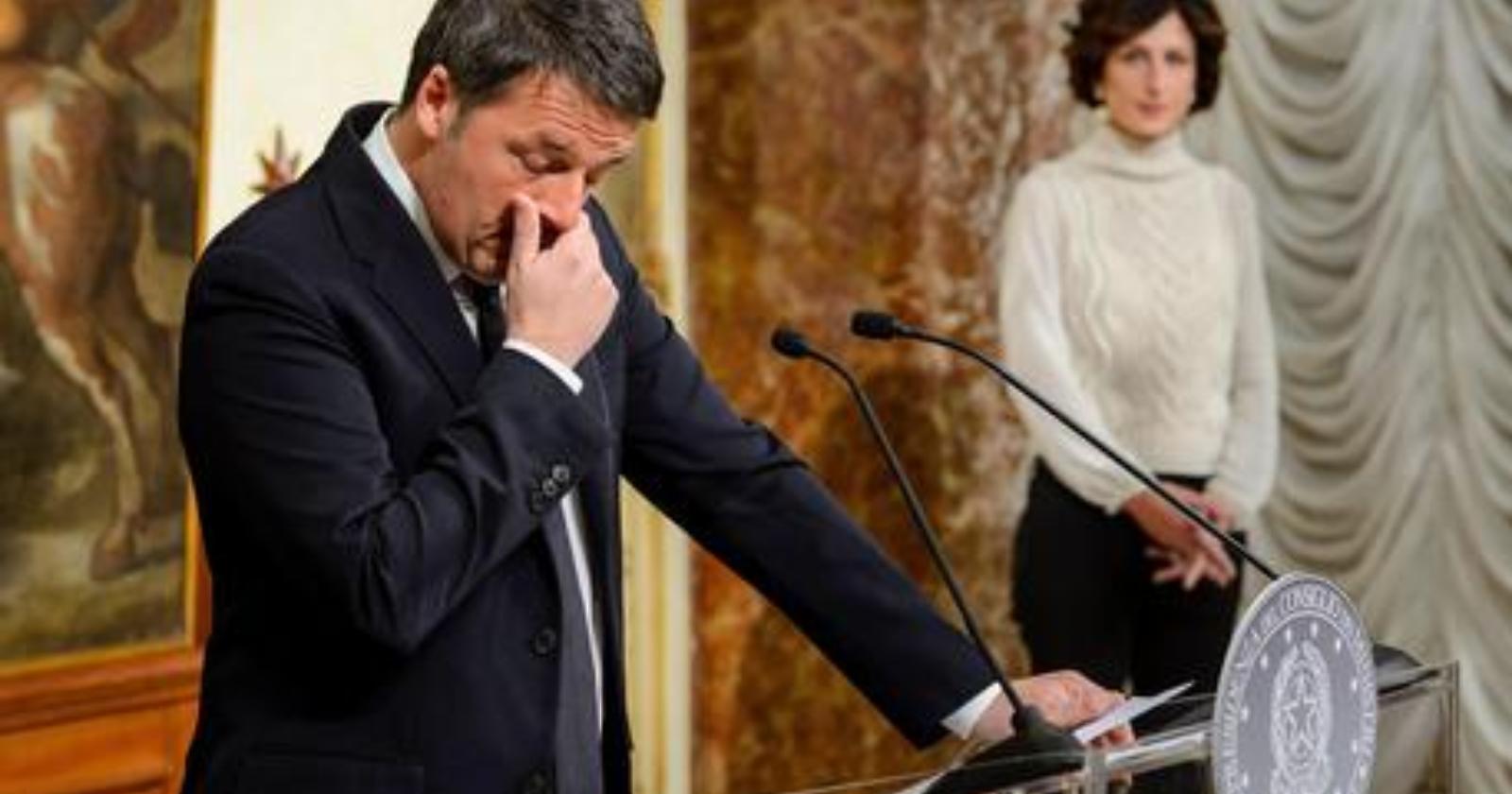 Renzi a casa, nessun senso di colpa