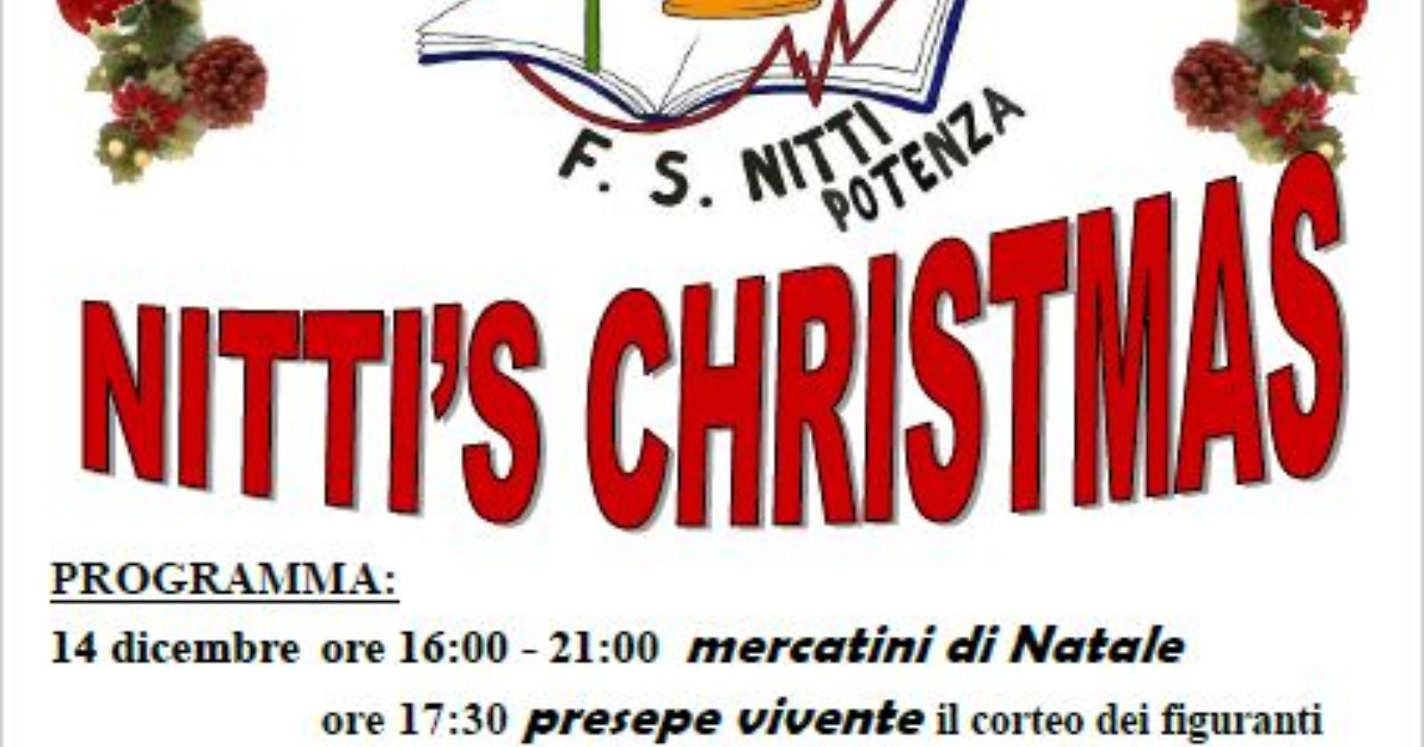 All'istituto Nitti Open day con clima natalizio
