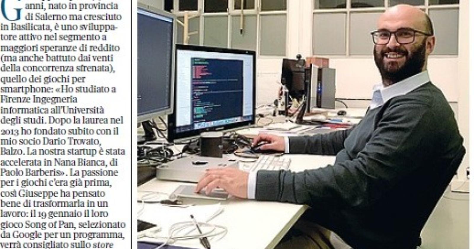 L'ingegnere lucano che crea app per Google e progetta la cuffia per controllare i bimbi nelle culle