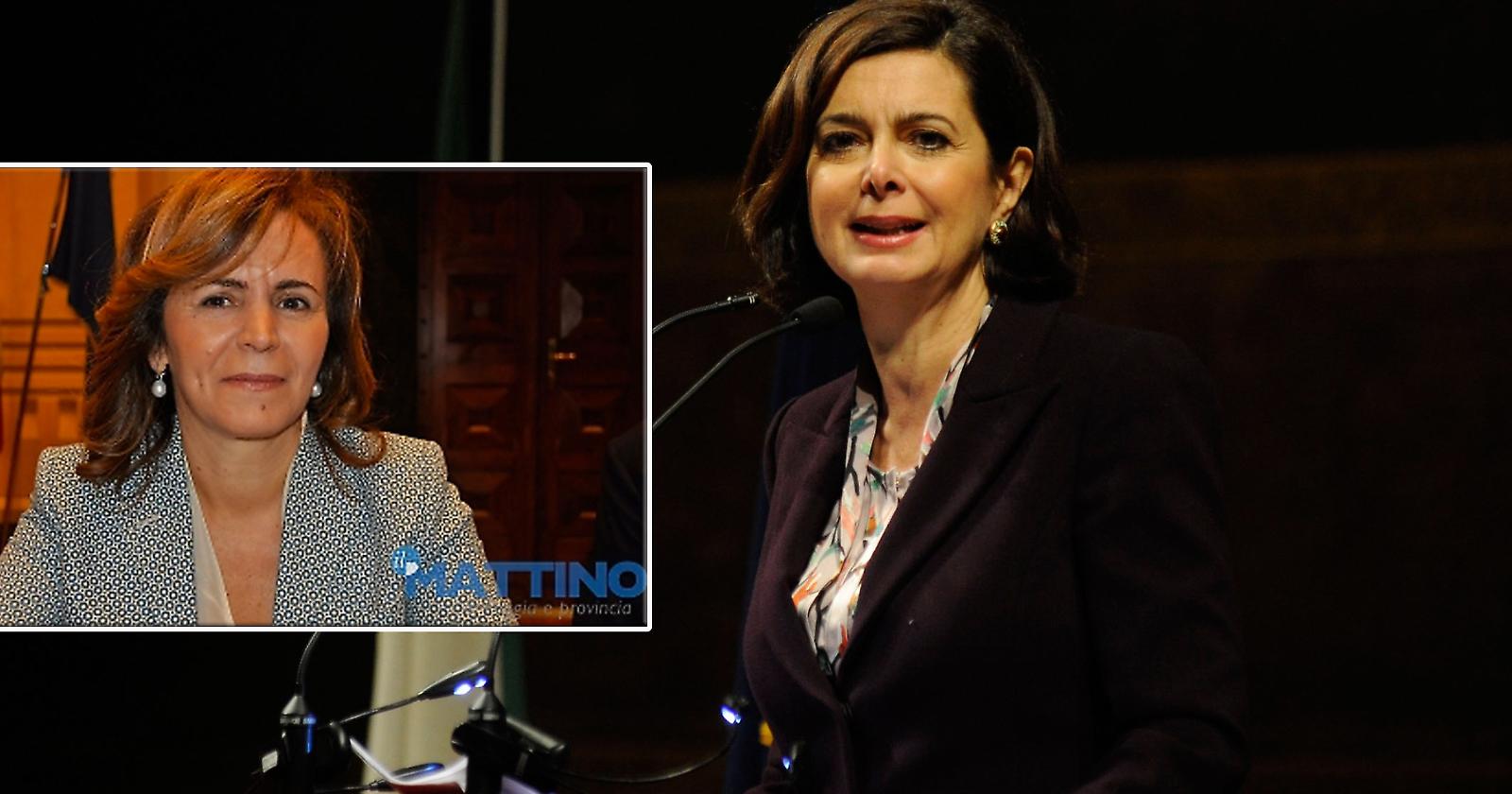 La Boldrini sarà a Foggia nonostante le minacce sui social. Mongiello: «Vigliacchi leoni da tastiera»