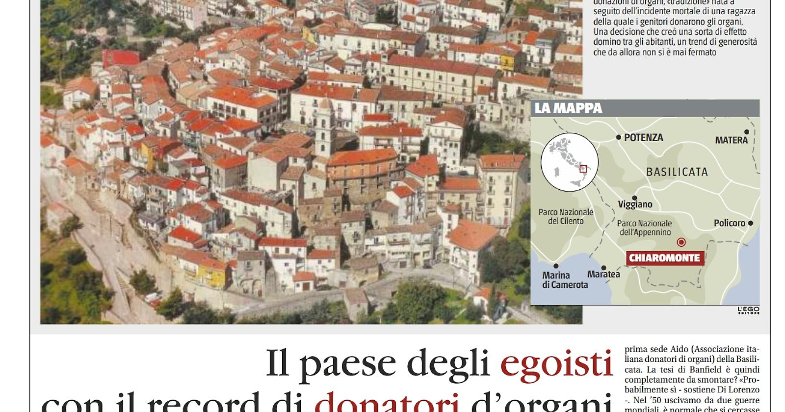Familismo amorale? Banfield, hai perso!