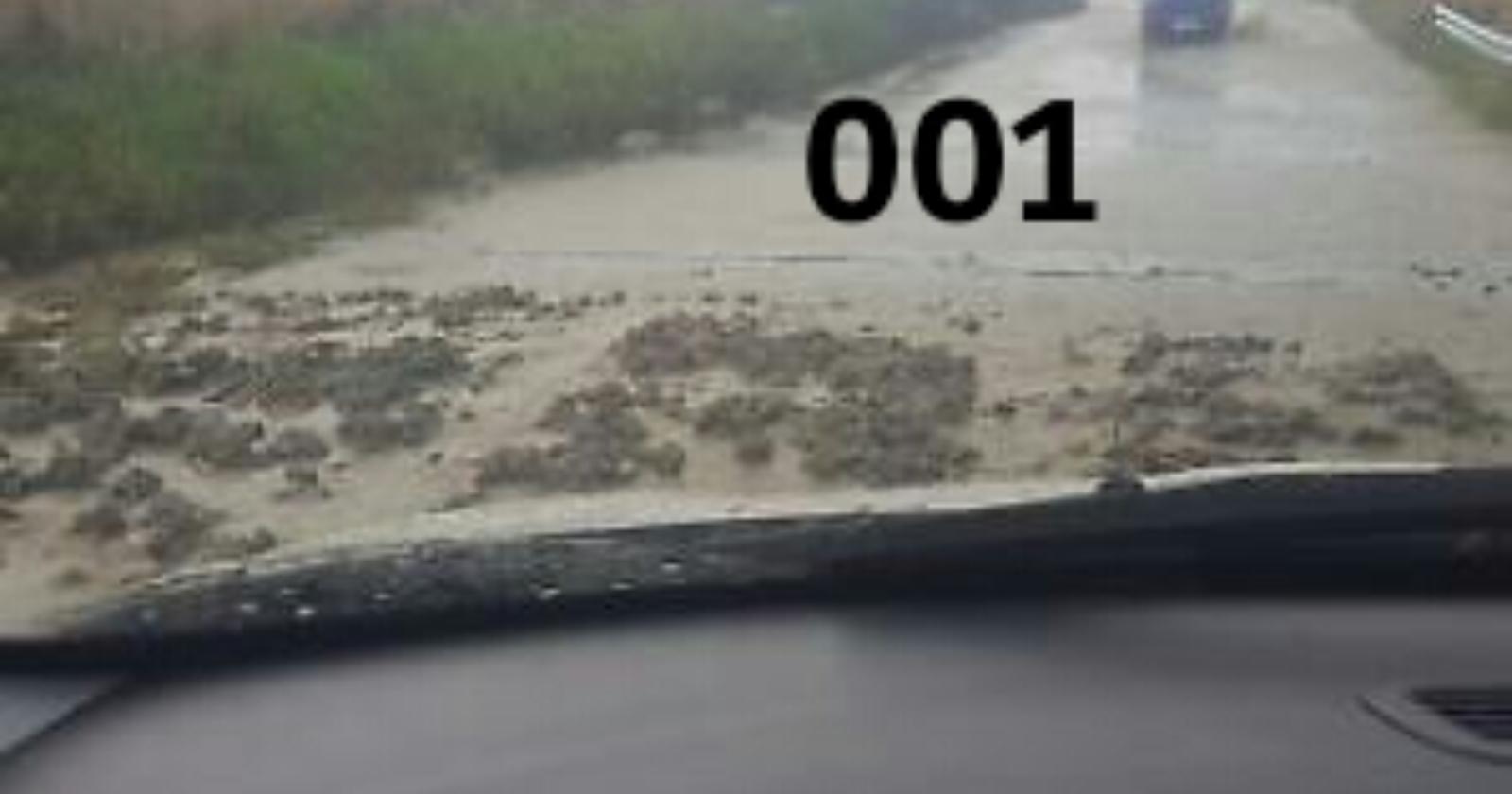 Giorno uno: strade impercorribili