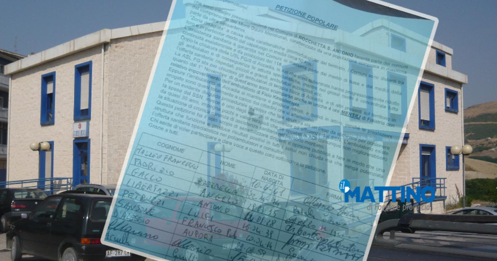 Sui monti dauni “vietato” curarsi, così la Asl di Foggia smantella la sanità territoriale