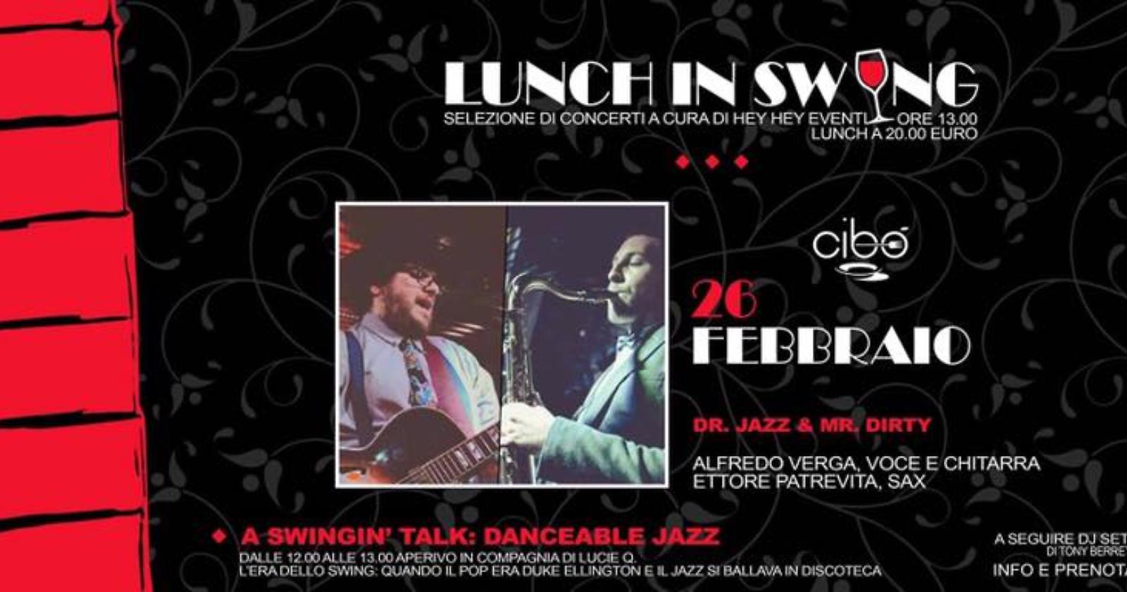 Lunch in Swing con ragtime