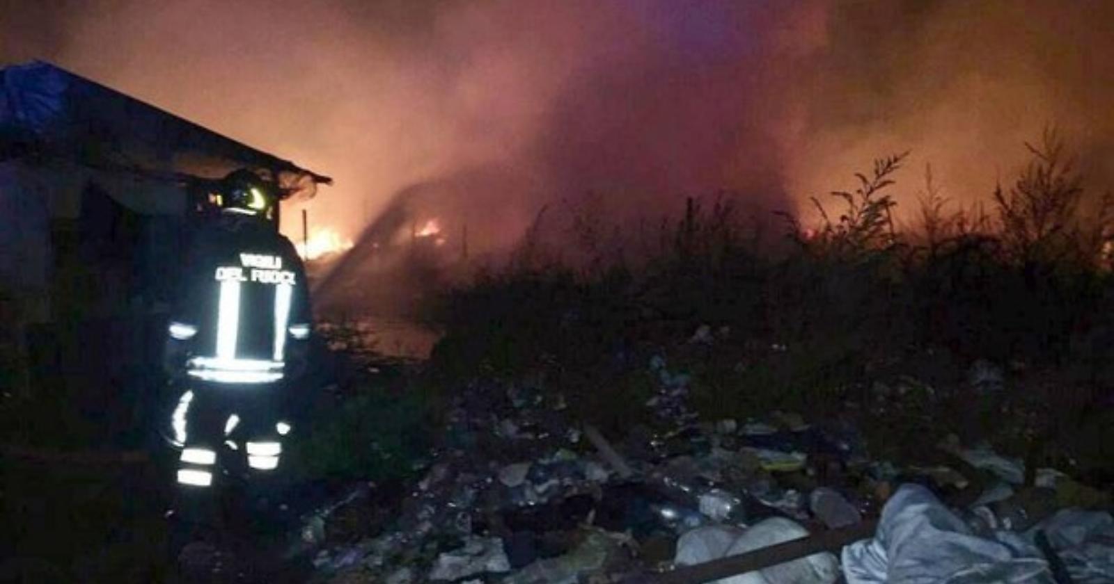 Incendio ghetto: la vittima ha un nome