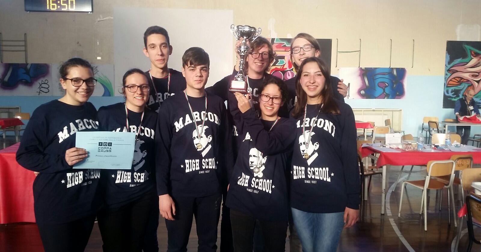 Le "beautiful minds" del Marconi: primi nelle gare di matematica