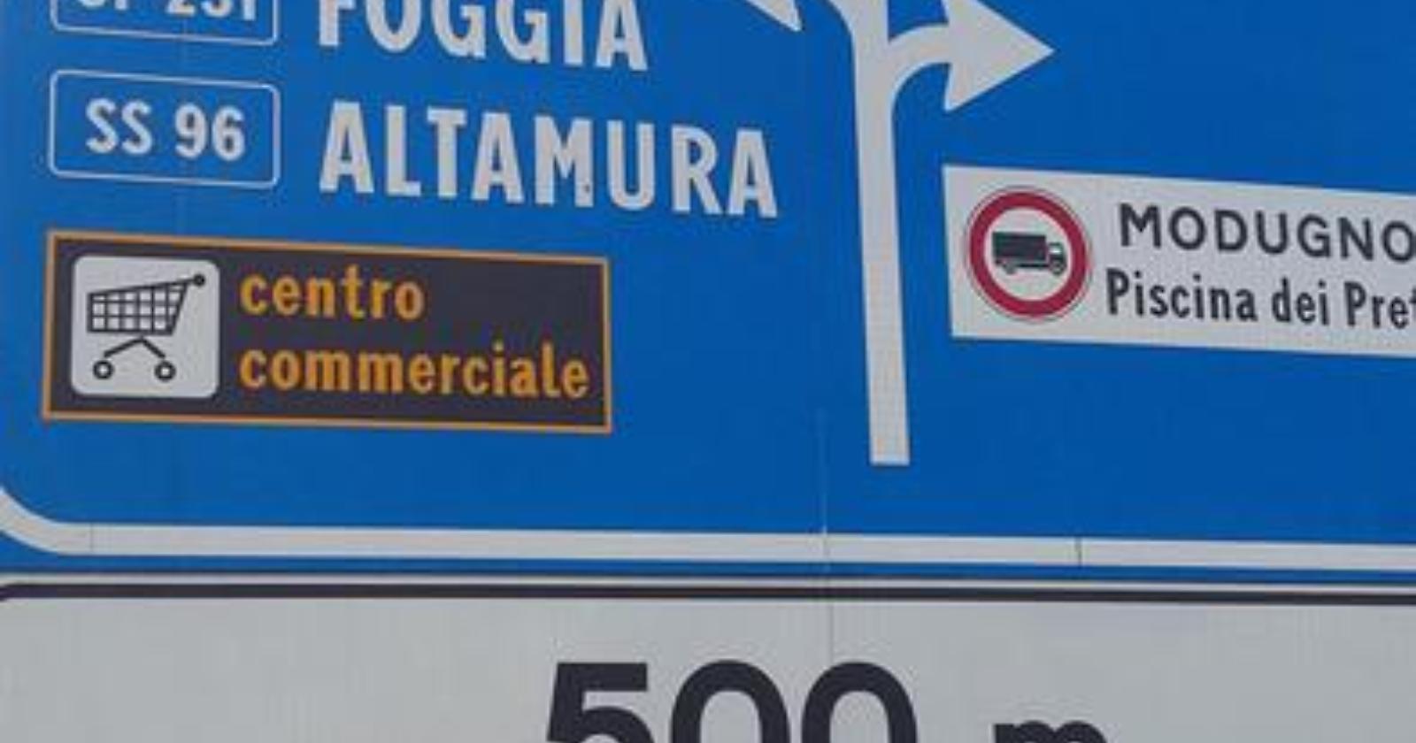 Matera ottiene la segnaletica stradale: ora da Bari è facilmente raggiungibile