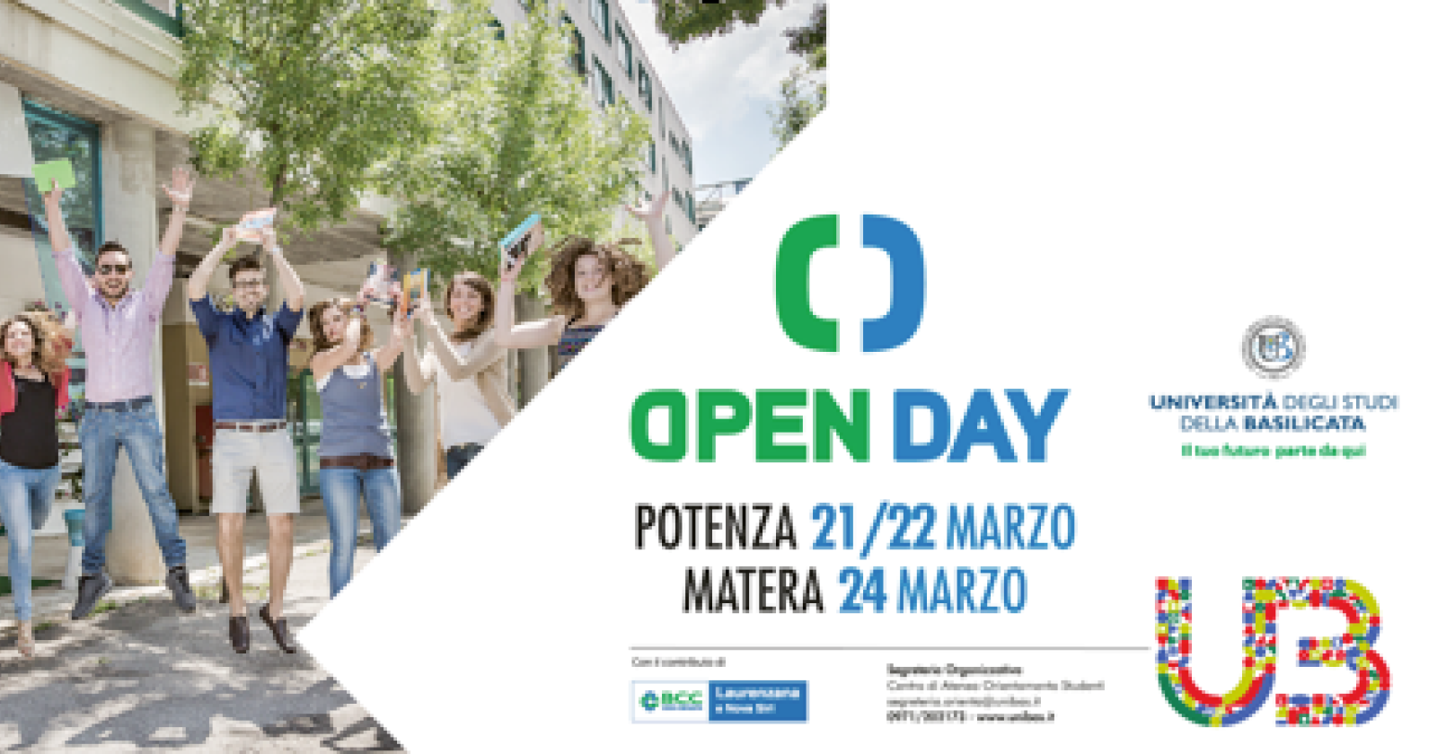 Porte aperte all'Unibas con gli Open day