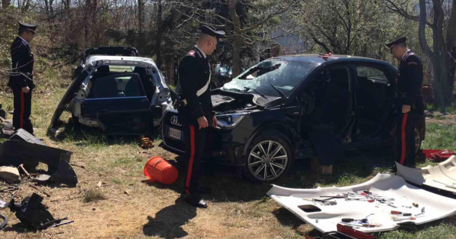 Alto Tavoliere: scoperta una centrale di auto rubate