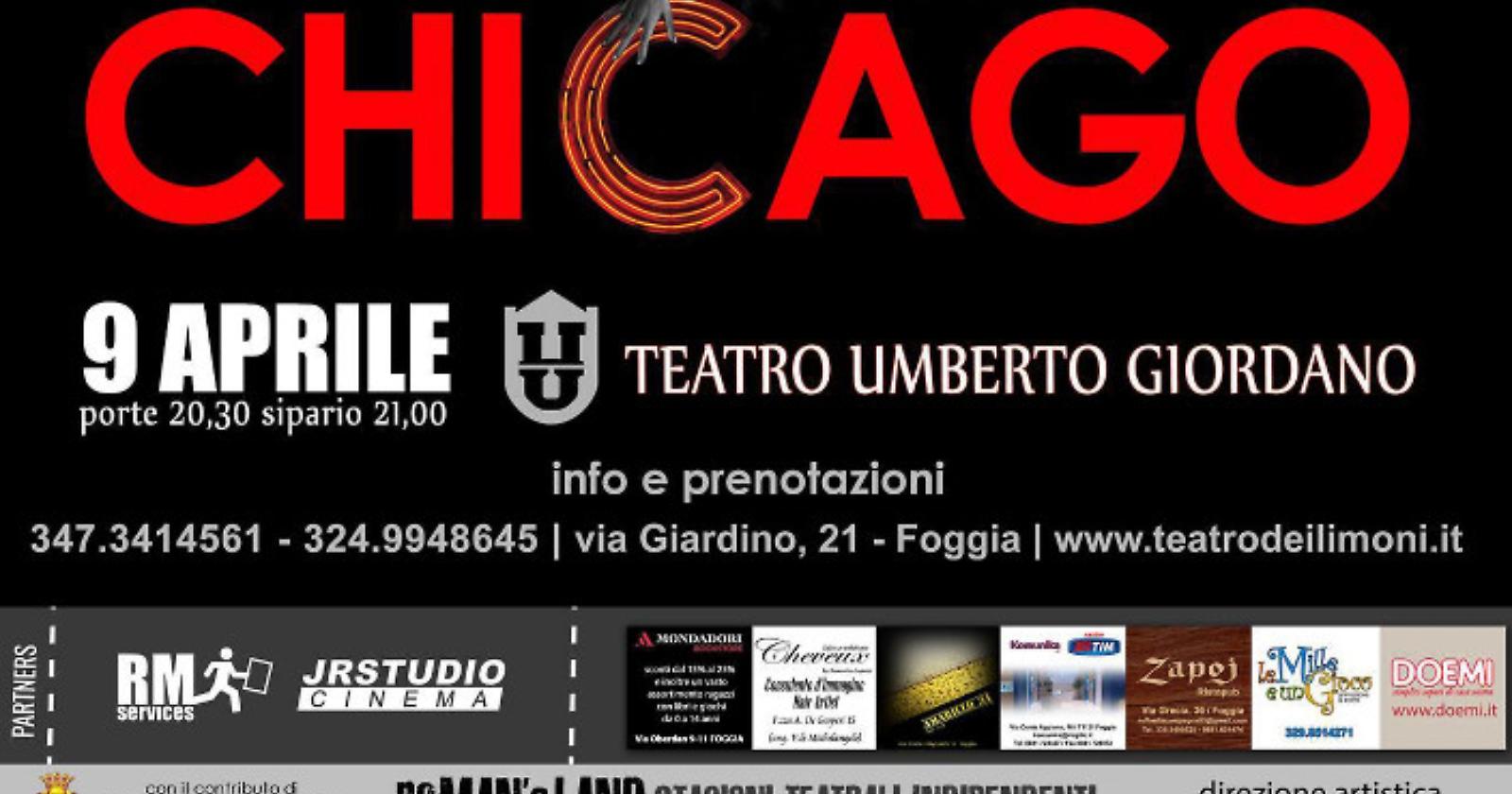 Foggia, all'Umberto Giordano torna in scena "Chicago"