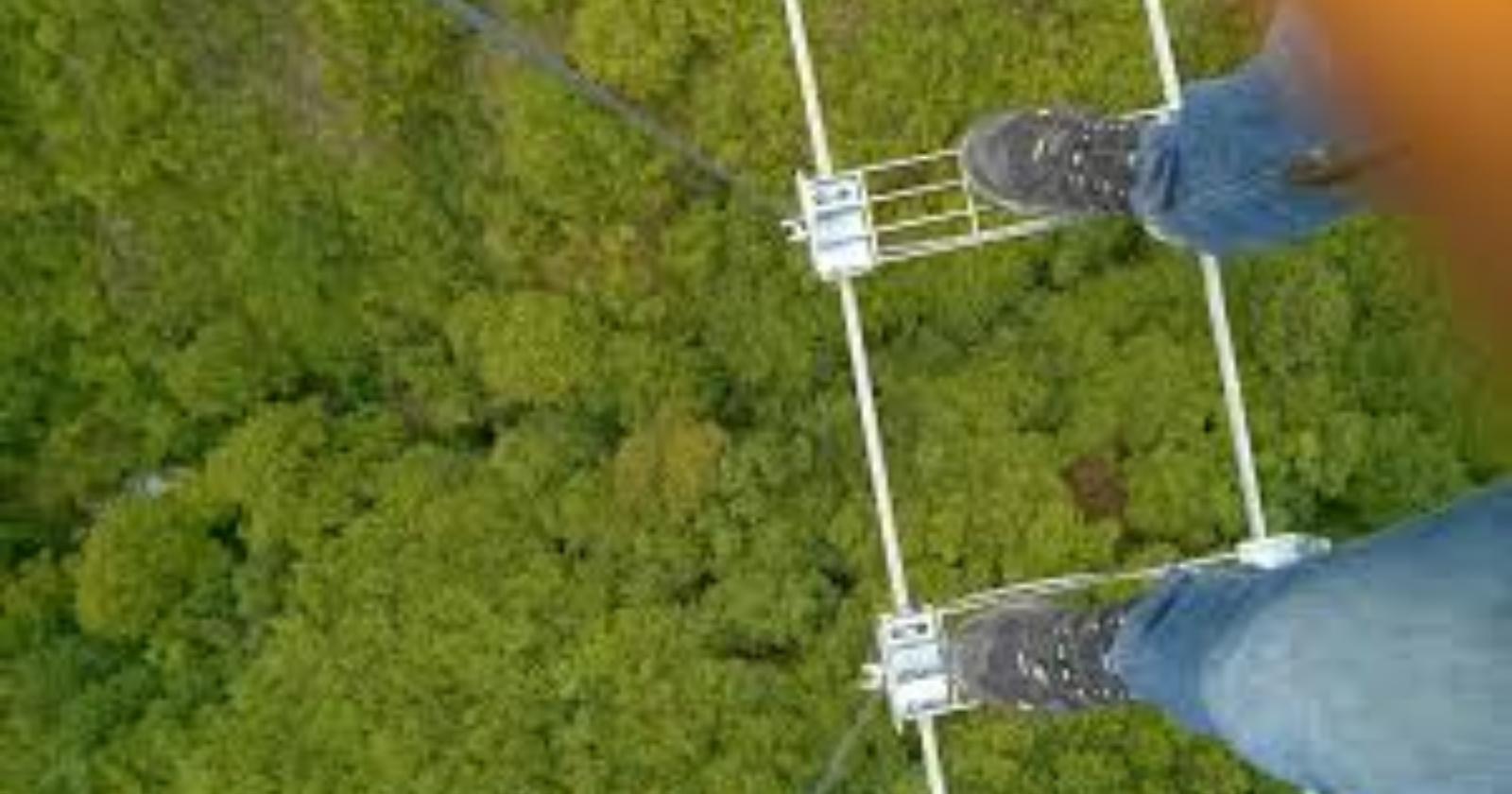 Il ponte tibetano sospeso nel vuoto: ecco la nuova attrazione della Basilicata 