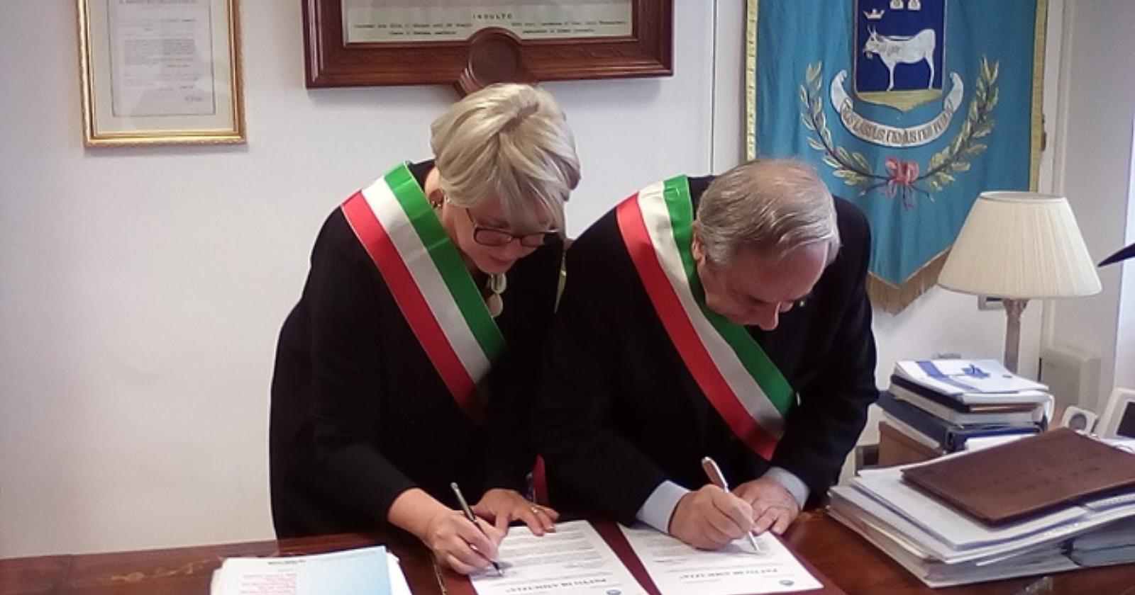 Matera e Marostica ora sono Comuni amici