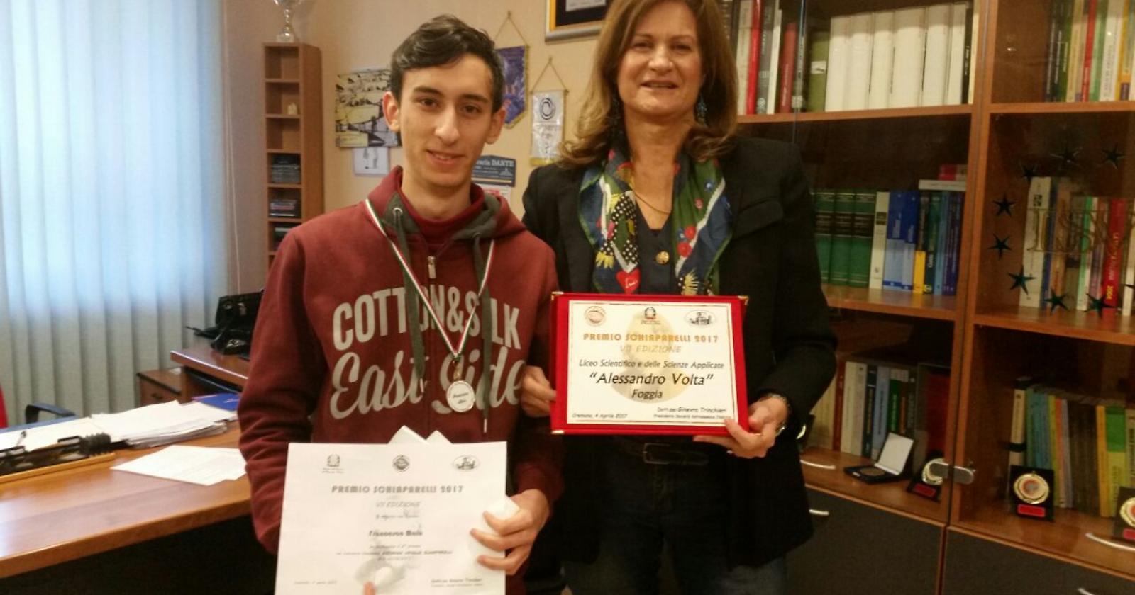 Astrofisica, Premio Schiaparelli: tra i vincitori un alunno del Liceo Volta