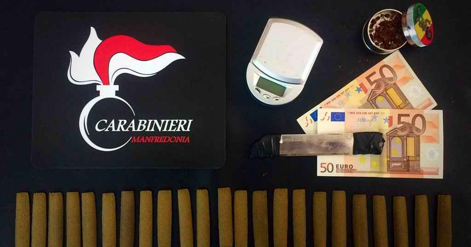 Spacciava hashish a giovanissimi tossici manfredoniani: arrestato 25enne