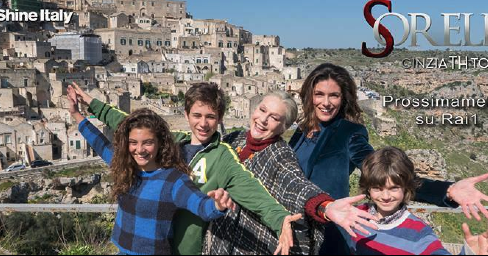 Matera, la serata finale della fiction Sorelle vince il prime time per gli ascolti