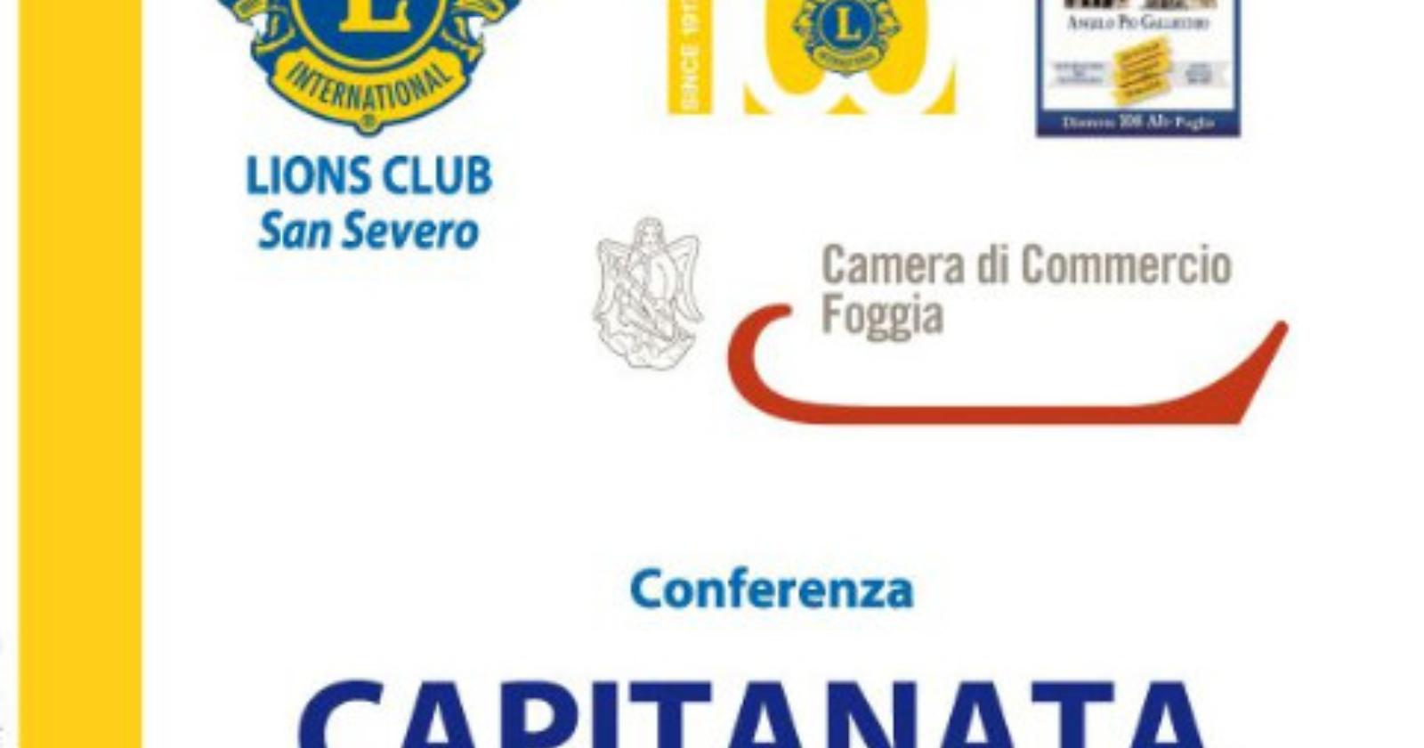 San Severo, i Lions clus s'interrogano su "Capitanata, sviluppo possibile"