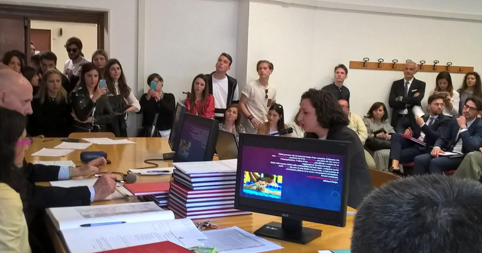 UniFg, dal nuoto alla cattedra: Elena Di Liddo è dottoressa in Scienze delle attività motorie e sportive
