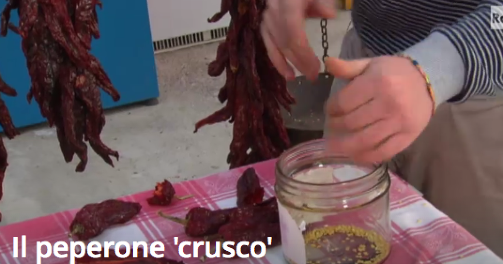 Senise, il peperone crusco protagonista a Uno Mattina