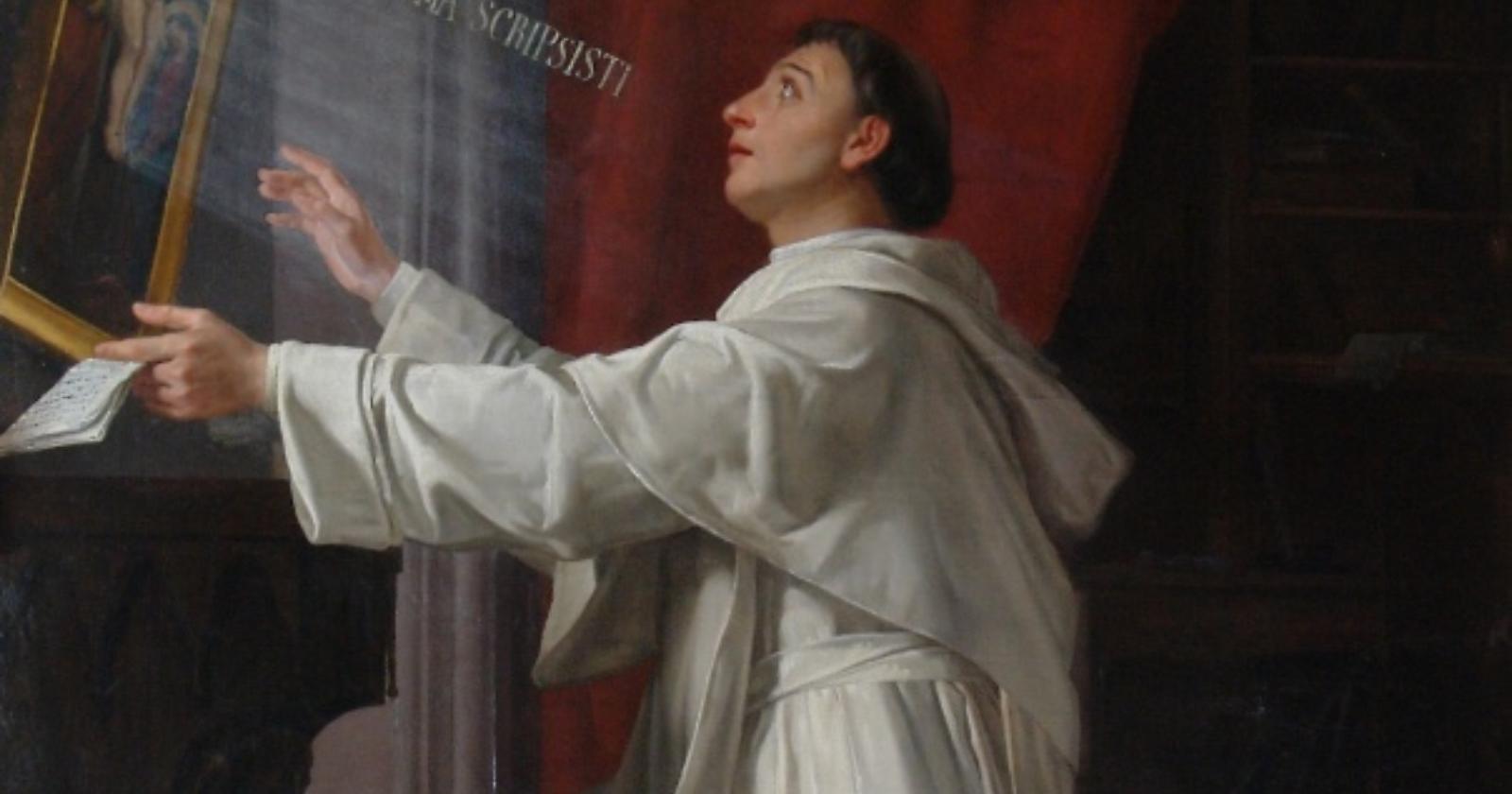 Troia, nella cattedrale torna a brillare la tela di san Tommaso d'Aquino 