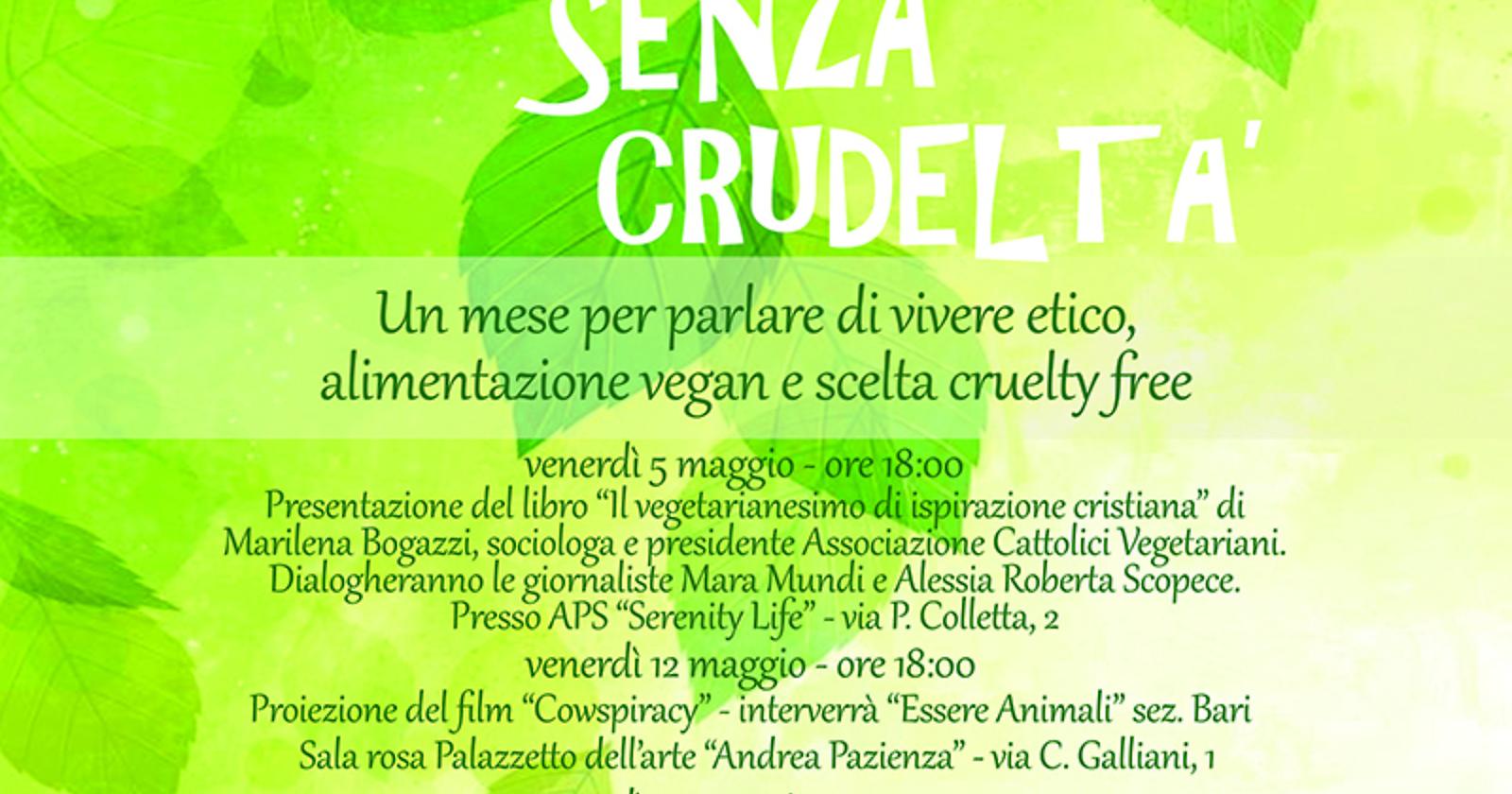 Maggio, mese cruelty free