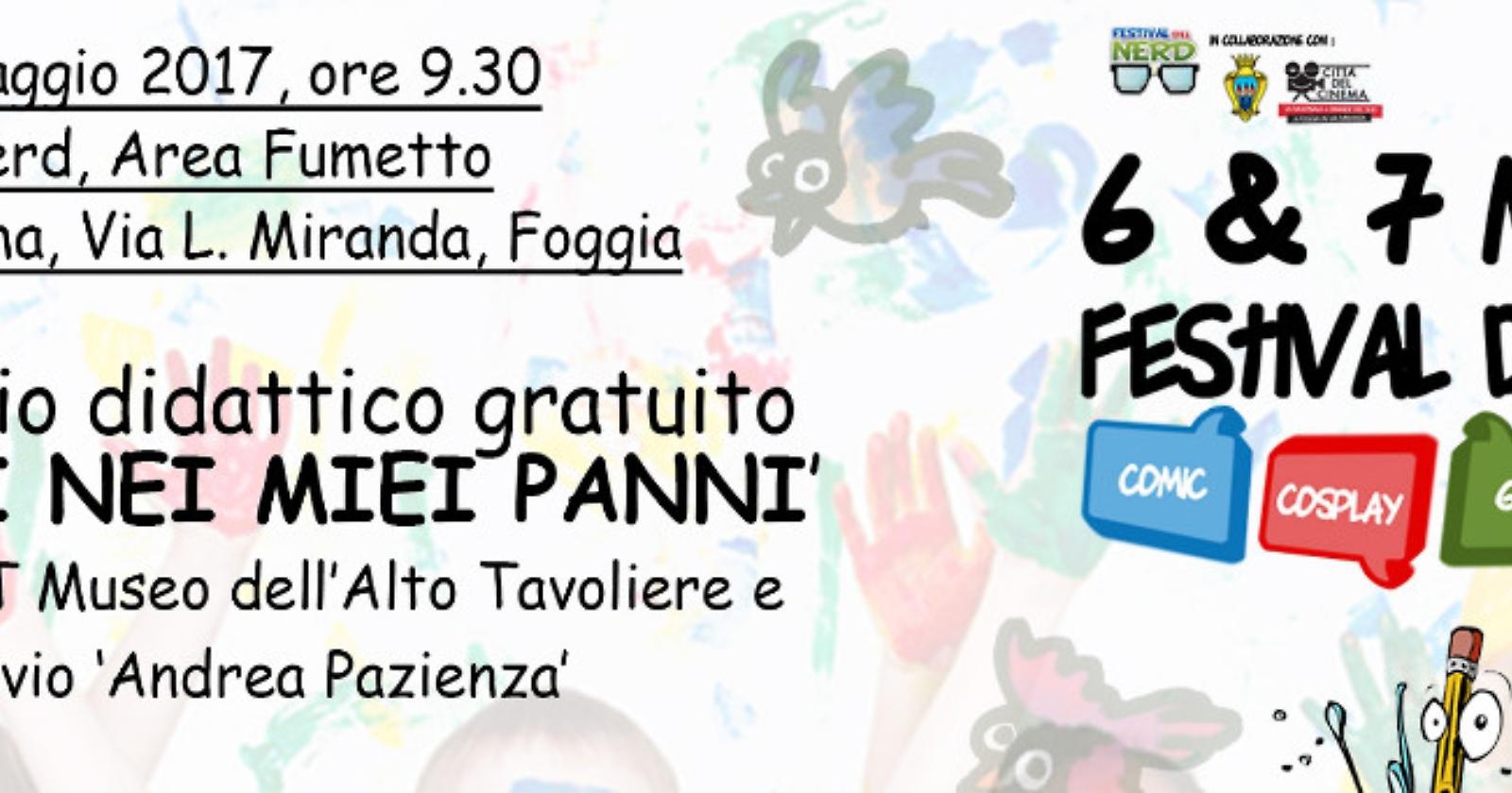 Foggia, il 6 e 7 maggio il Mat di San Severo parteciperà al "Festival del nerd" 2017 