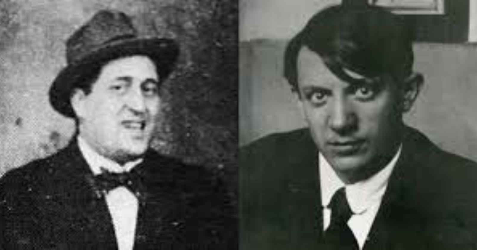 Arrestate Picasso e  Apollinaire: due giovinastri senza arte nè parte 