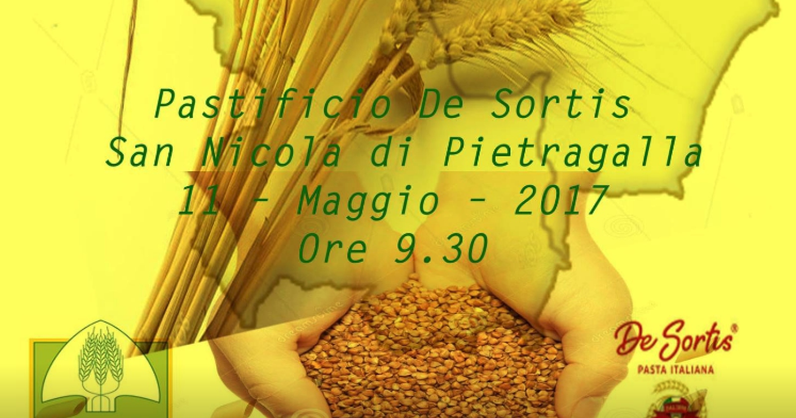 Pietragalla, accordo sul grano: la Coldiretti promuove la pasta tutta lucana