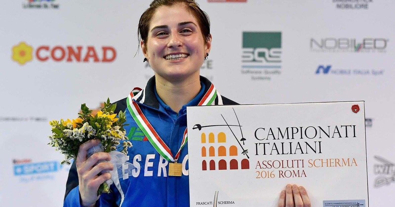 Martina Criscio vola a Tunisi per la coppa del mondo di sciabola femminile