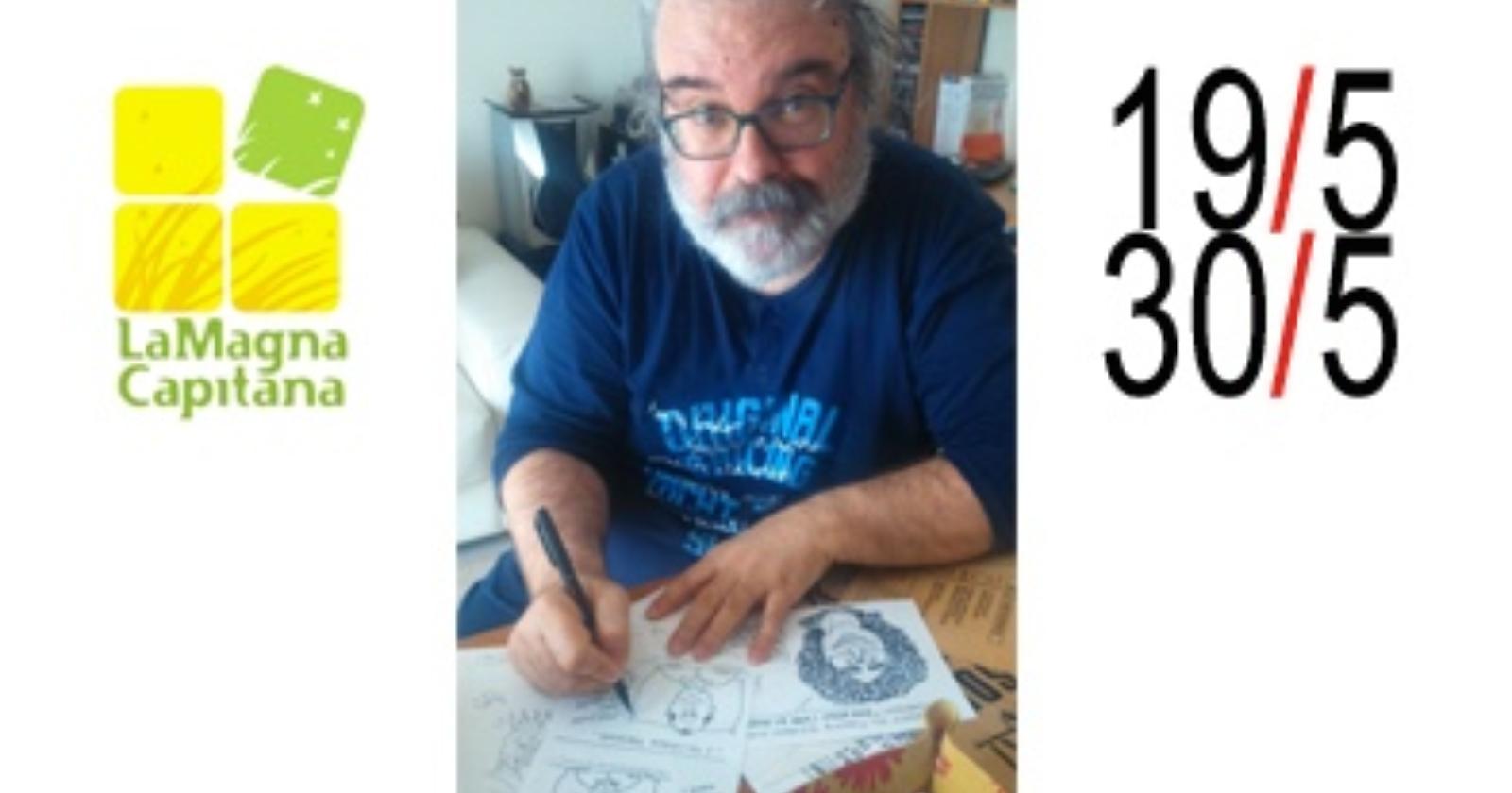 A Foggia, in mostra le vignette di Tullio De Mauro: quando il "riso alla foggiana" fa cultura