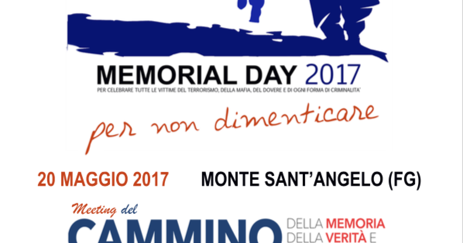 “Cammino della Memoria”, domani cerimonia conclusiva a Monte Sant'Angelo