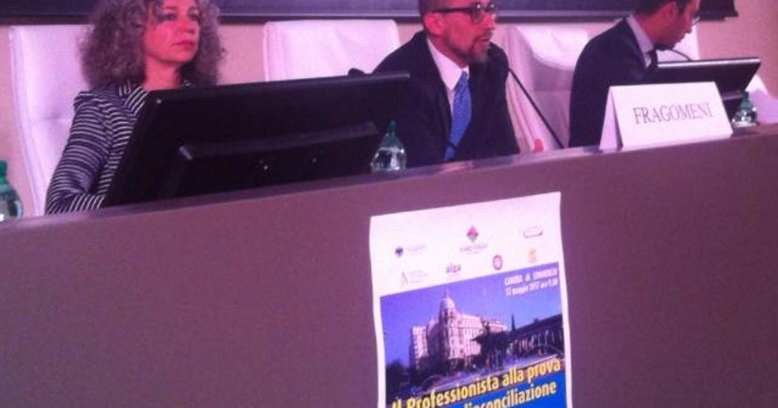 Alla Camera di Commercio di Foggia, convegno su “Il professionista alla prova della mediaconciliazione"