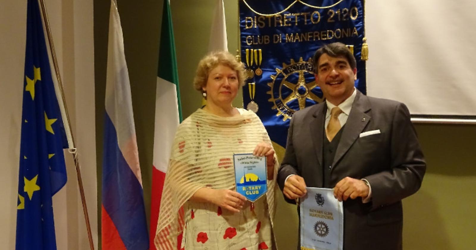 I rotariani di San Pietroburgo e Perm in visita a Manfredonia