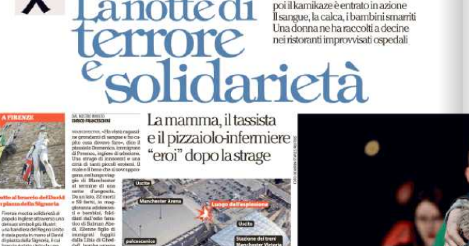 E' lucano uno degli angeli dell'attentato di Manchester