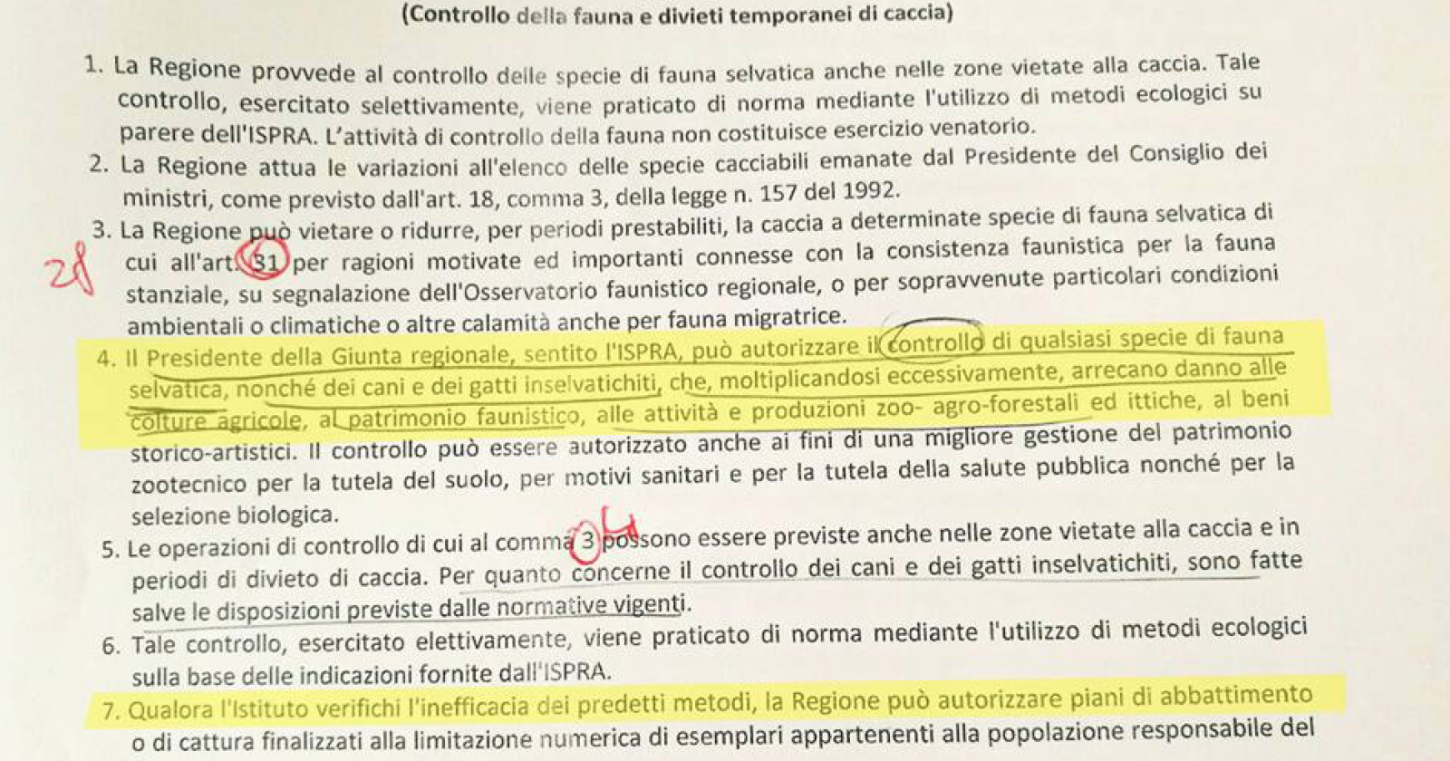Caccia, la Regione prevede l’abbattimento di cani e gatti