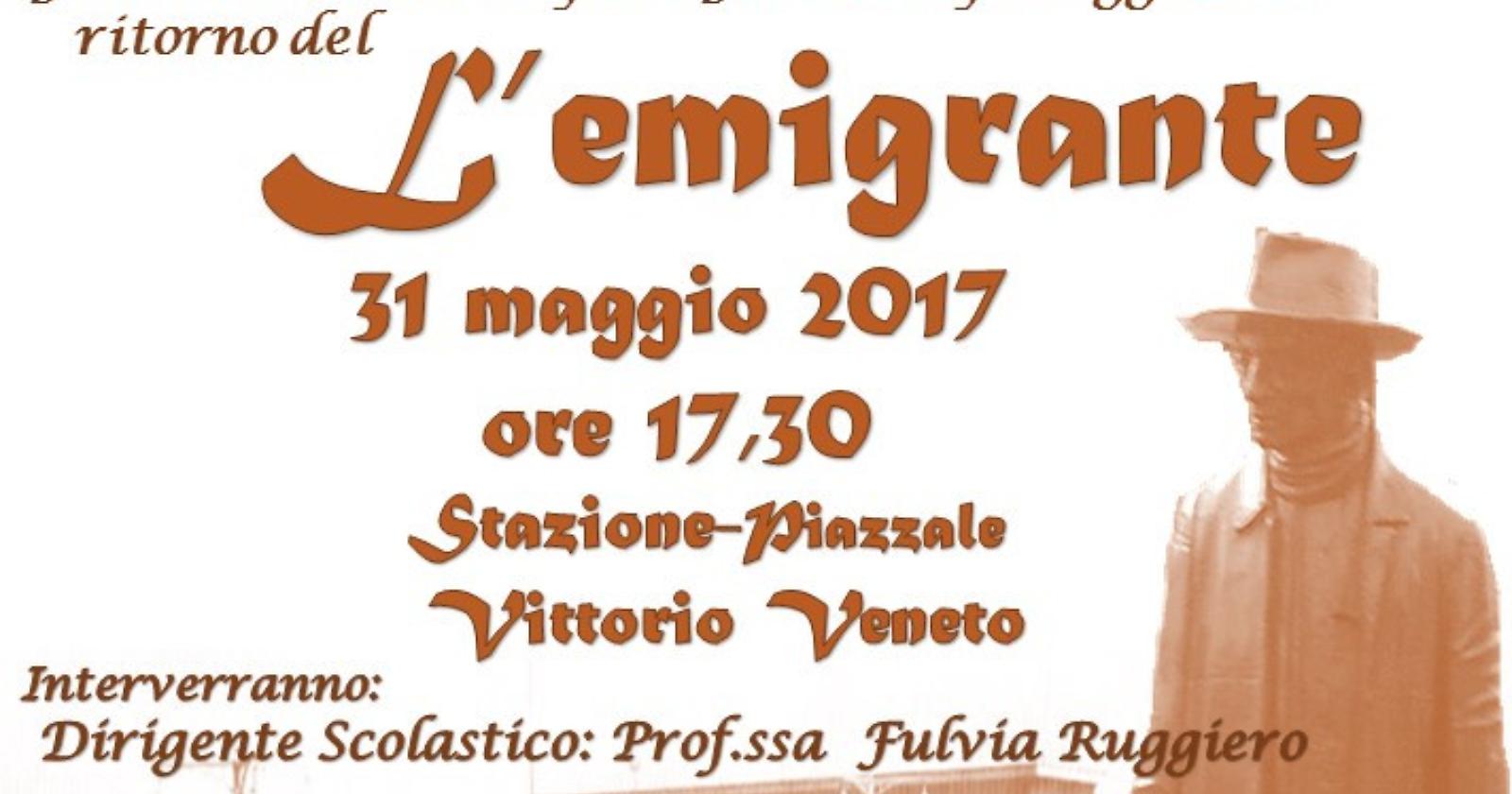 Scuola “Alfieri-Garibaldi”, Rotary e associazioni salutano il ritorno dell' "Emigrante"