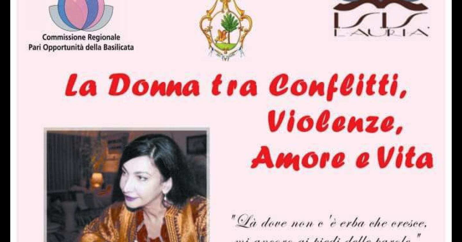 Lauria: la poetessa siriana Maram Al Masri racconta le sue storie di donne, d'amore e di conflitti agli studenti del Miraglia