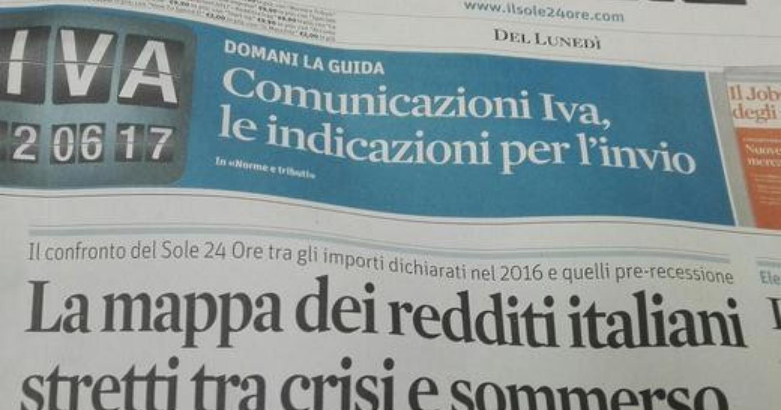 Redditi 2016: dopo Bolzano c'è la ricca Potenza 