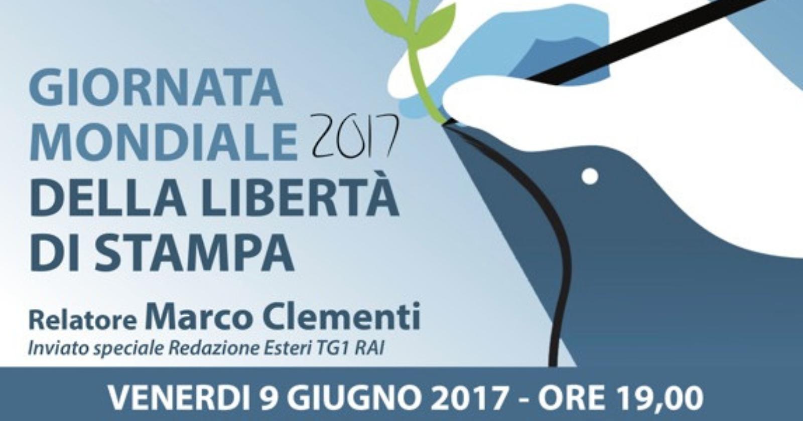 Il Club Unesco di Lucera celebra la "sua" Giornata Mondiale della Libertà di Stampa con Marco Clementi, giornalista RAI