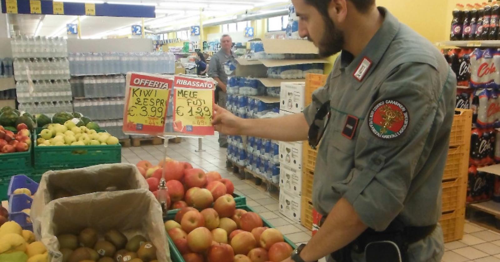 "Tracciato di Frutta", 60 carabinieri hanno svolto controlli su tracciabilità ed etichettatura dell’ortofrutta