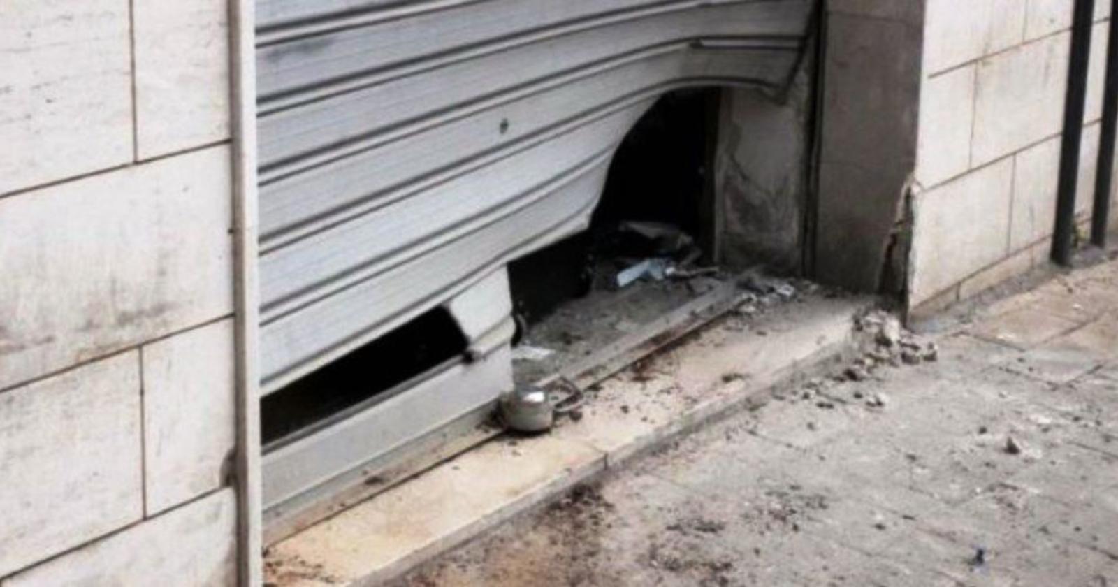 Foggia, attentato all'officina meccanica 'Scintilla' in corso del Mezzogiorno 