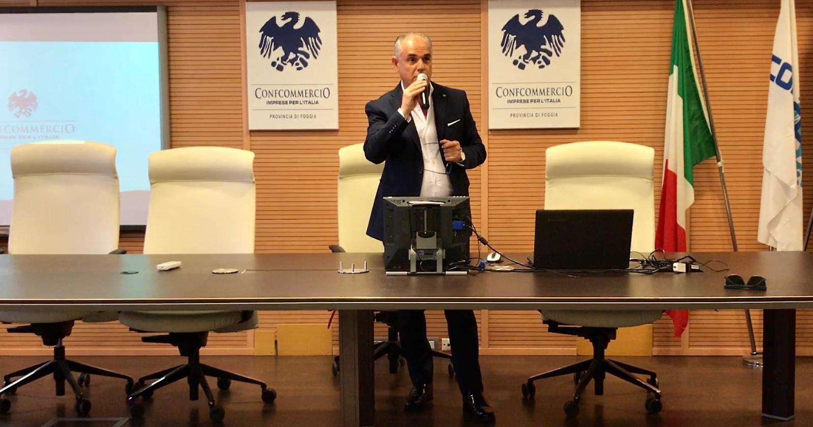 Gelsomino confermato presidente di Confcommercio