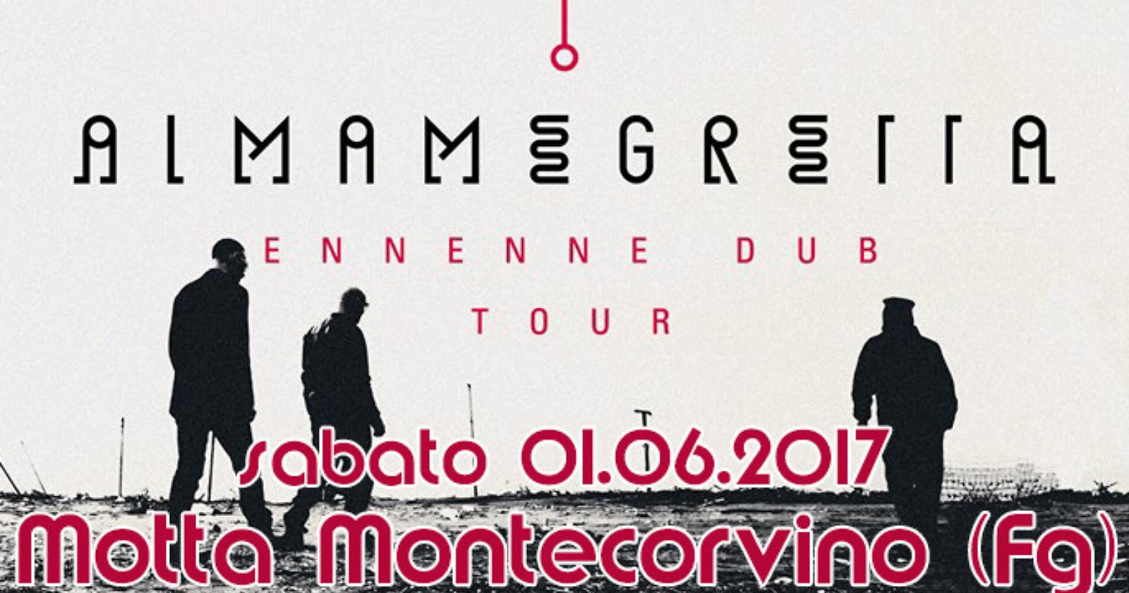 1° luglio a Motta Montecorvino, tra archeologia e musica: concerto degli Almamegretta  
