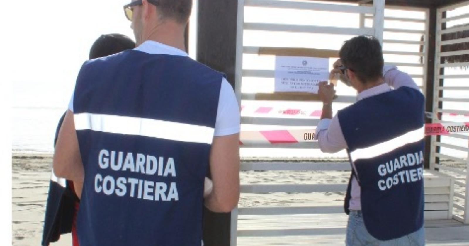 Ippocampo: sequestrati 12 gazebo in un noto stabilimento balneare 